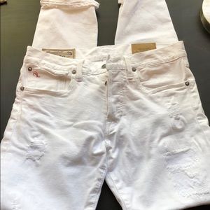 Ralph Lauren White Jeans
